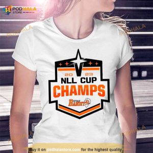 2023 Nll Cup Champs Buffalo Bandits Logo Shirt 3