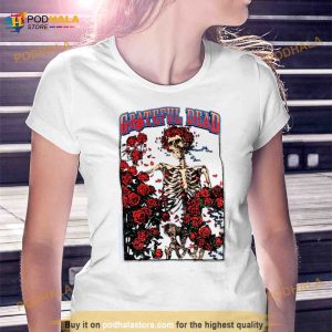 Bertha Skull And Roses T-shirt