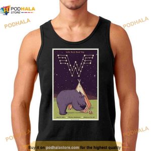 2023 Oklahoma City Ok Weezer Band Poster Shirt 2