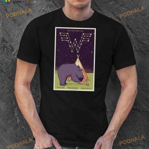 2023 Oklahoma City Ok Weezer Band Poster Shirt 3