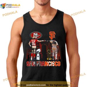 Funny san Francisco Giants San Francisco 49ers logo heart sport gift shirt,  hoodie, sweater, long sleeve and tank top