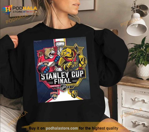 2023 Stanley Cup Final Florida Panthers vs Golden Knight NHL Playoffs Time To Hunt T Shirt