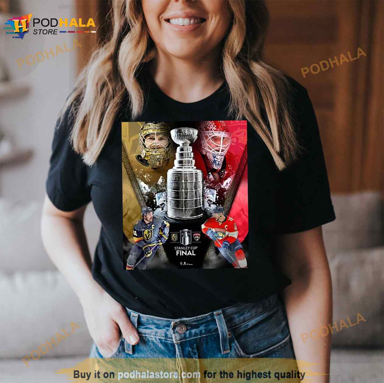 Florida Panthers vs Vegas Golden Knights 2023 Stanley Cup Final Matchup  Shirt - Bring Your Ideas, Thoughts And Imaginations Into Reality Today