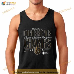 2023 Western Conference Champions Goal Vegas Golden Knights Stanley Cup Final Shirt