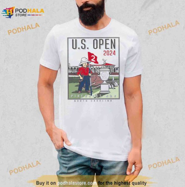 2024 US Open Ahead Green Putter Boy Chapman T Shirt