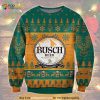 3D Busch Classic Beer Usa Funny Ugly Sweater Christmas