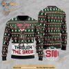 3D Cane Corso Through The Snow Christmas Funny Ugly Sweater