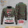 3D Chihuahuas Through The Snow Paws Christmas Funny Ugly Sweater
