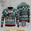 3D Chinese Crested Santa Printed Paws Christmas Funny Ugly Sweater
