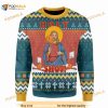 3D Christ Jesus Holy Shot Basketball Ugly Christmas Sweater, Basketball Xmas