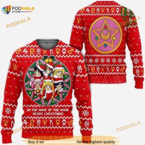 3D Christmas Sweater And Hoodie Anime, Christmas Xmas Sweater