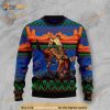 3D Cowboy Desert Cactus Ugly Christmas Sweater
