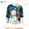 3D Cute Snowman Merry Christmas Funny Ugly Sweater