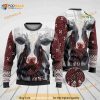 3D Dairy Cow Christmas Wool Funny Ugly Sweater