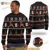 3D Disc Golf Funny Ugly Sweater With Christmas Patterns Sweater