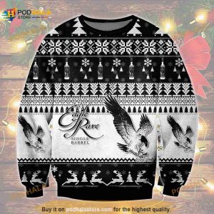 3D Eagle Rare Single Barrel Funny Ugly Sweater Christmas
