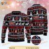 3D Firefighter Reindeer Ugly Christmas Sweater
