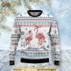 3D Flamingo Christmas Reunion Ugly Christmas Sweater