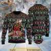 3D Funny Bigfoot In The Gift Box Funny Ugly Sweater