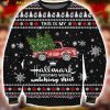 3D Hallmark Christmas Movies Pattern 3D Christmas Funny Ugly Sweater