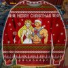 3D He Man And She Ra Symbol Christmas Funny Ugly Sweater