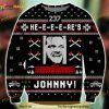 3D Heres Johnny Christmas Funny Ugly Sweater, Christmas Xmas Sweater