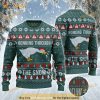 3D Honking Through The Snow All Over Print Funny Ugly Sweater