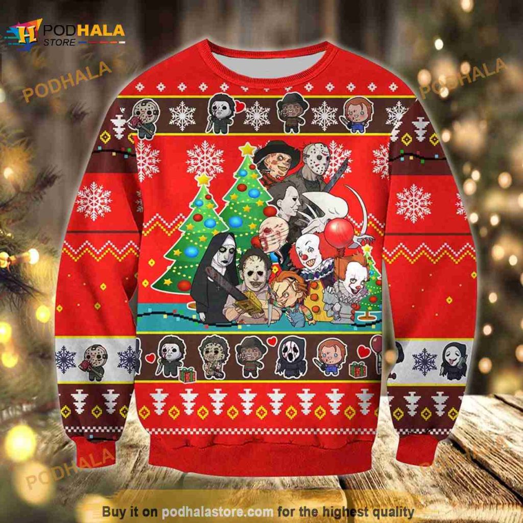 Jack Skellington Christmas Is Comming Sweater, Xmas Sweater, Jack Skellington 2024 Christmas Sweater, Ugly Christmas Sweater, Horror sweater