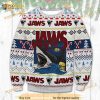 3D Jaws Thriller Movies Funny Ugly Sweater Christmas