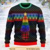 3D Lgbt Christmas Tree Ugly Christmas Sweater