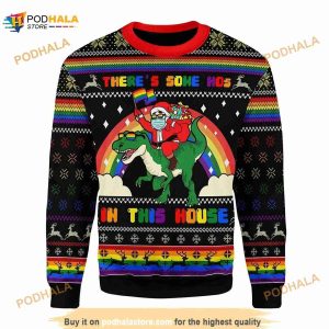 3D Lgbt Ugly Christmas Sweater