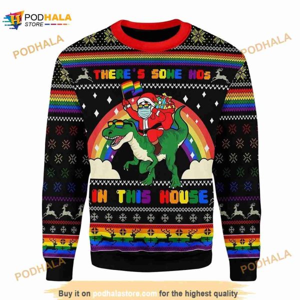 3D Lgbt Ugly Christmas Sweater