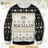 3D Macallan House 1824 Whiskey Funny Ugly Sweater Christmas