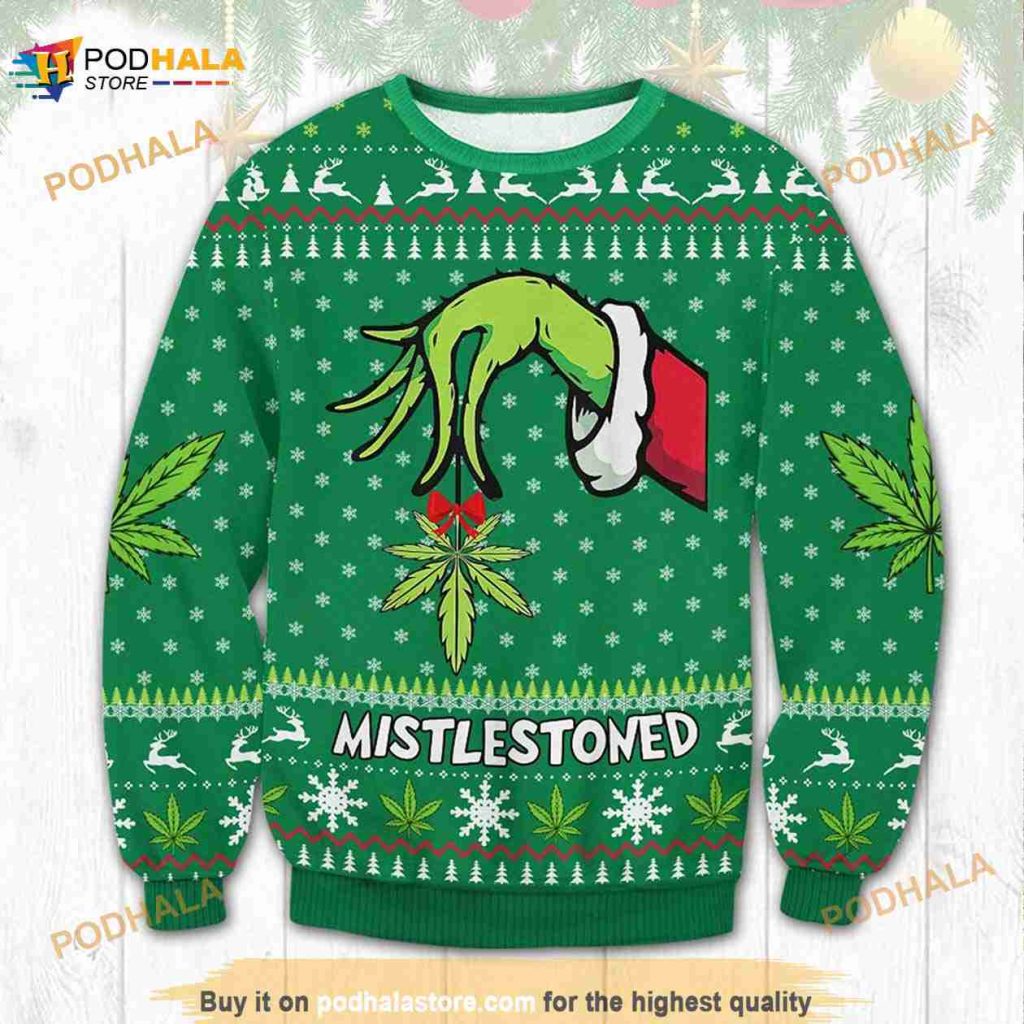3D Merry Grinchmas Funny Ugly Christmas Sweater