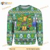 3D Ninja Turtles Ugly Christmas Sweater All Over Print Sweater Apparel