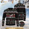 3D Santa Claus Firefighter Ugly Christmas Sweater