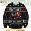3D Seinfield Funny Ugly Sweater Beer Drinking Christmas, Xmas Gift