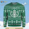3D Starbucks Funny Ugly Sweater Beer Drinking Christmas 3D Sweater