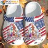 4th July Independence Day Usa 3D Crocs, Funny Crocs