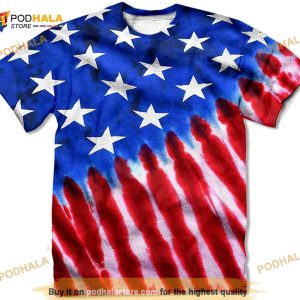 4th Of July Patriotic American Flag 3D Shirt