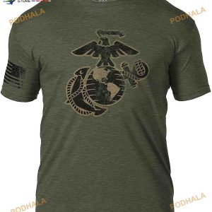 7.62 Design Usmc Eagle Globe & Anchor Men's 3D Shirt