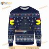 8bit Ghosts Game Ugly Christmas 2023 3D Sweater