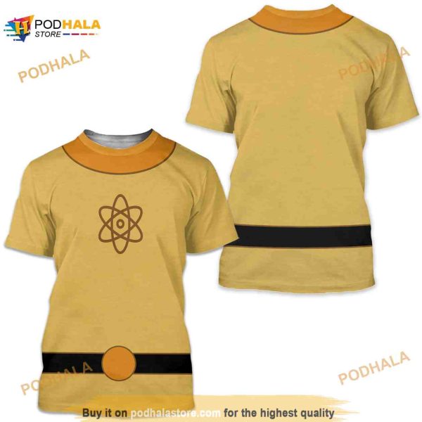 A Goofy Movie Costume, Powerline 3D Shirt, Walt Disney Costume