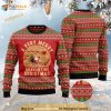 A Very Merry Quarantine Christmas 3D Funny Ugly Sweater