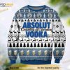 Absolut Vodka Christmas 3D Funny Ugly Sweater