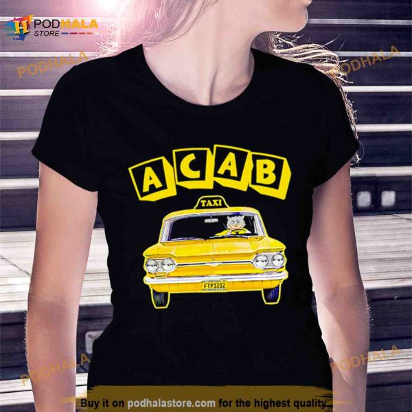 Acab Cat Taxi Shirt