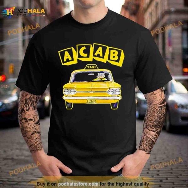Acab Cat Taxi Shirt