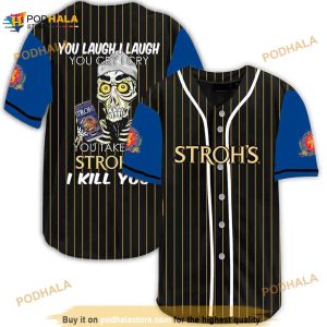 Achmed Laugh Cry Take My Stroh's Beer I Kill You 3D Baseball Jersey