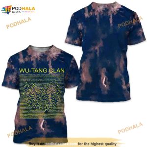 Acid Washed W Tang Band Clan 3D Shirt