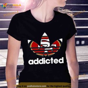Adidas San Francisco 49ers Addicted 2023 Shirt 2